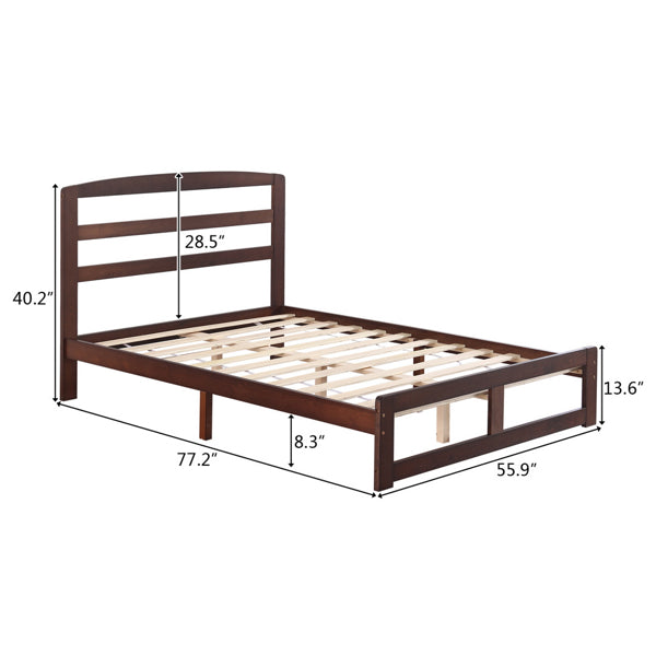 Single-Layer Headboard With Three Horizontal Boards - Fit You