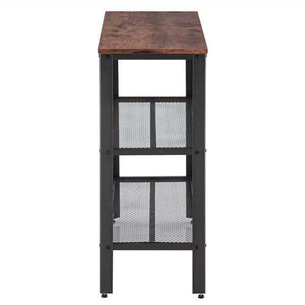 Industrial Style Three-Tier Console Table - Fit You