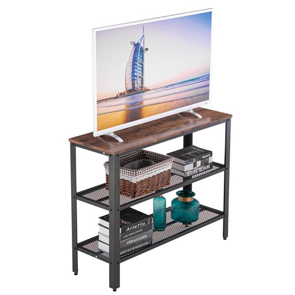 Industrial Style Three-Tier Console Table - Fit You