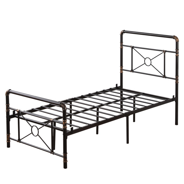 Single-layer water tube bed cross design with bed foot - Fit You