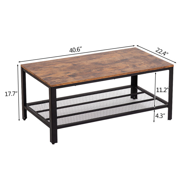 Double Layer Coffee Table - Fit You