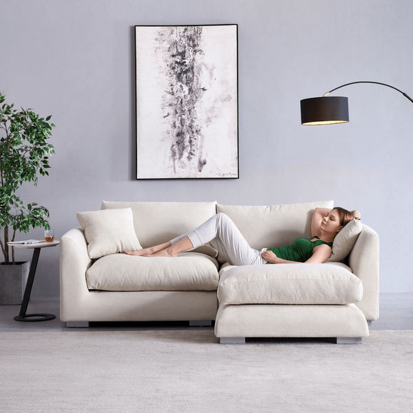 Feathers Sofa + Ottoman - Fit You