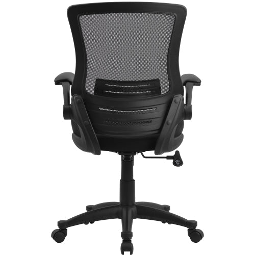 Adjustable Office Chair Back Support Swivel Flip Up Arm Computer Desk Task Chair - Fit You