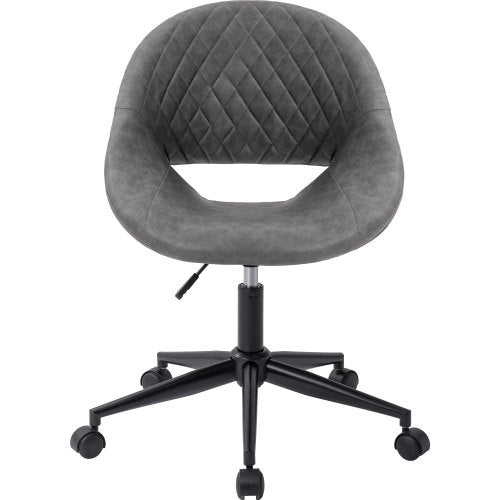 Adjustable Height Office Chair Swivel Desk Chair with Armrest Computer Chair Bedroom Armchair - Fit You