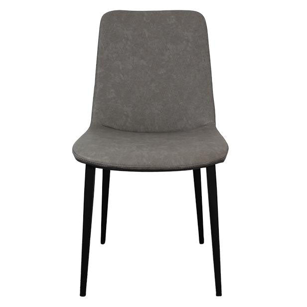 Set of 2 Celeste Dining Chairs - Grey - Fit You