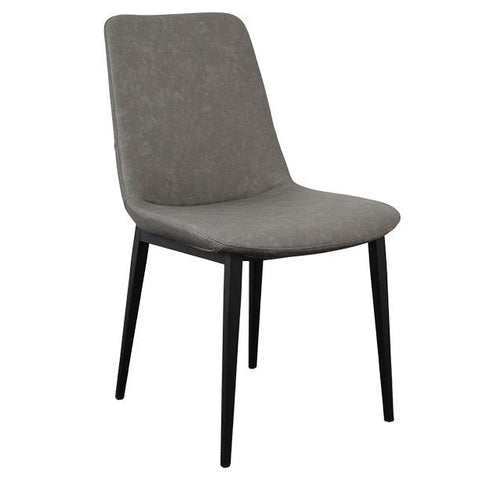 Set of 2 Celeste Dining Chairs - Grey - Fit You