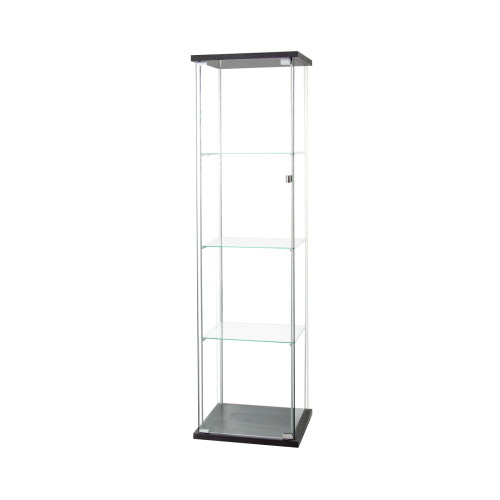 Glass Display Cabinet 4 Shelves with Door - Fit You