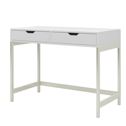 Computer Desk Dressing Table with 2 Drawers Work Table Home Office Table Industrial - Fit You