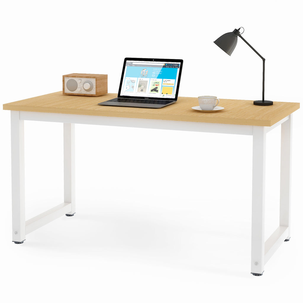 Fityou® Computer Desk Table Home Office Natural Wood - Fit You